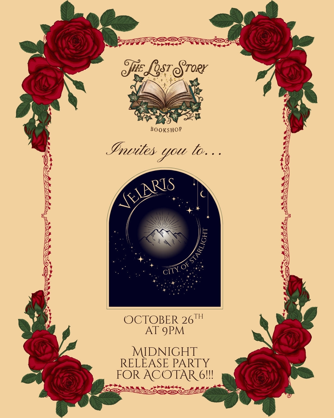 EVENTS AT THE BOOKSHOP