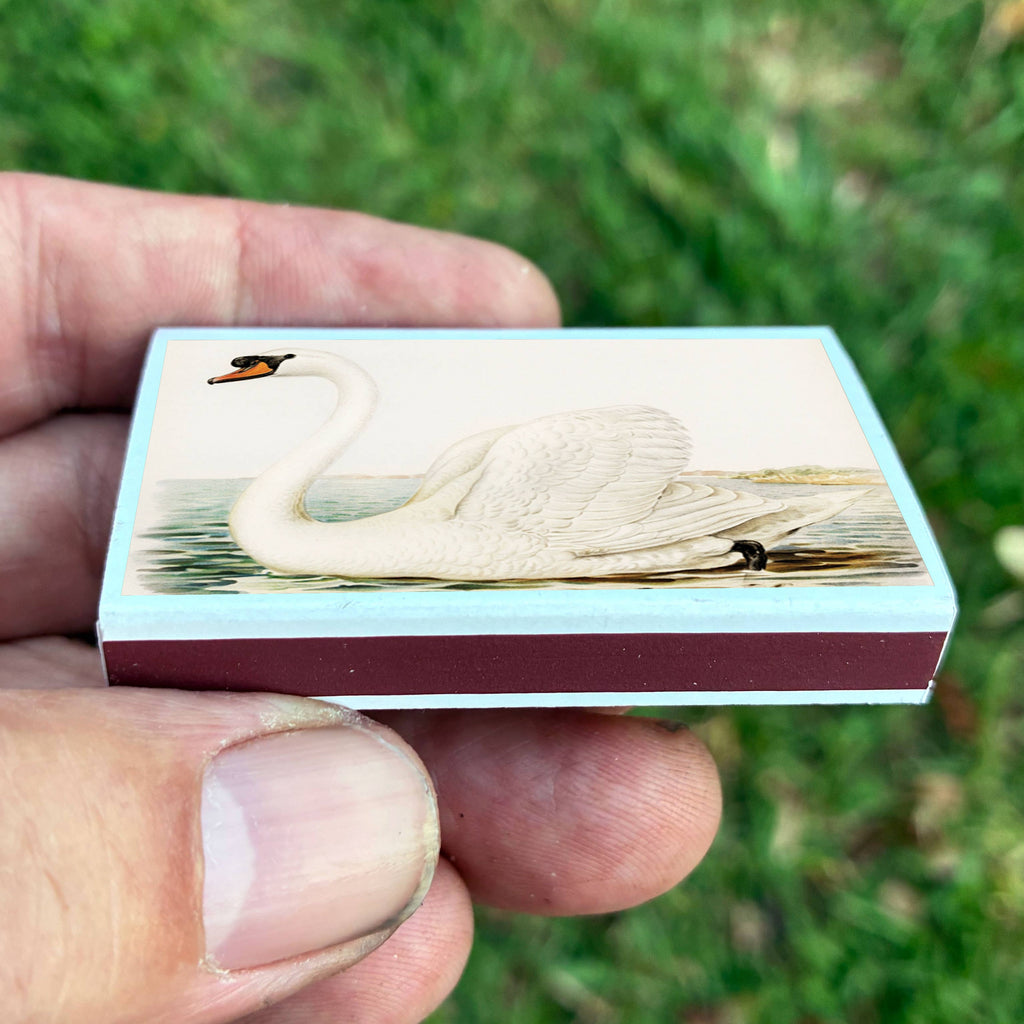 Matches • Swan Matchboxes • Home Decor for Candles & Incense