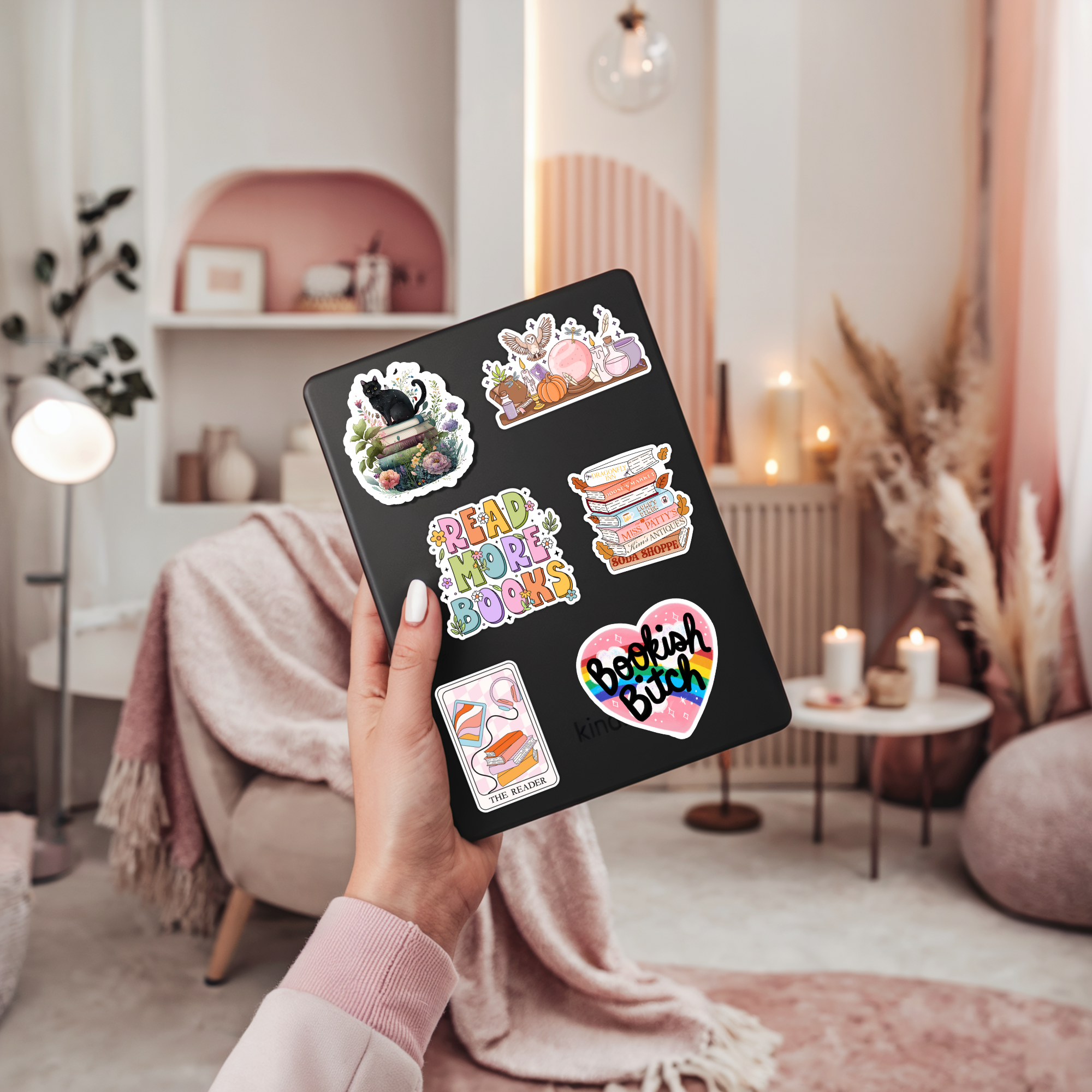 Bookish B*tchl Vinyl Sticker – Book Lover Gift  