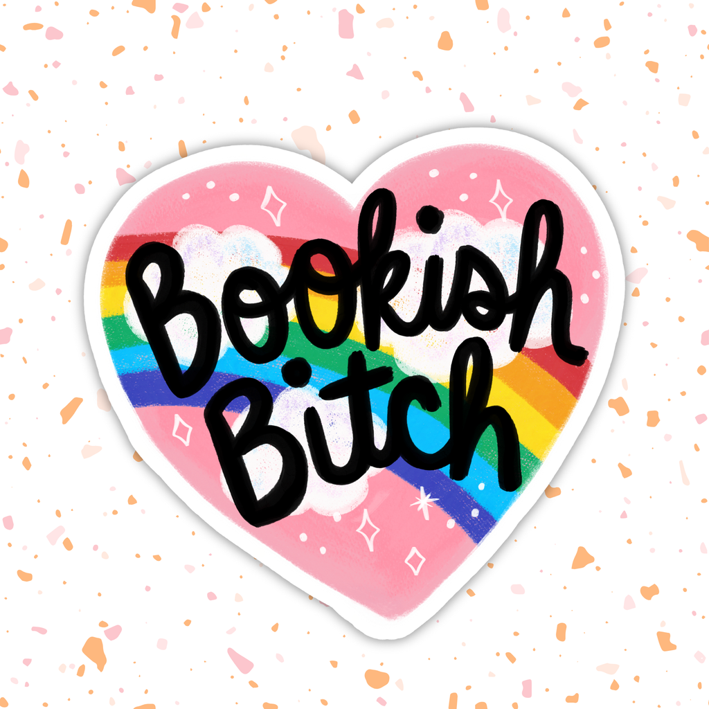 Bookish B*tchl Vinyl Sticker – Book Lover Gift  