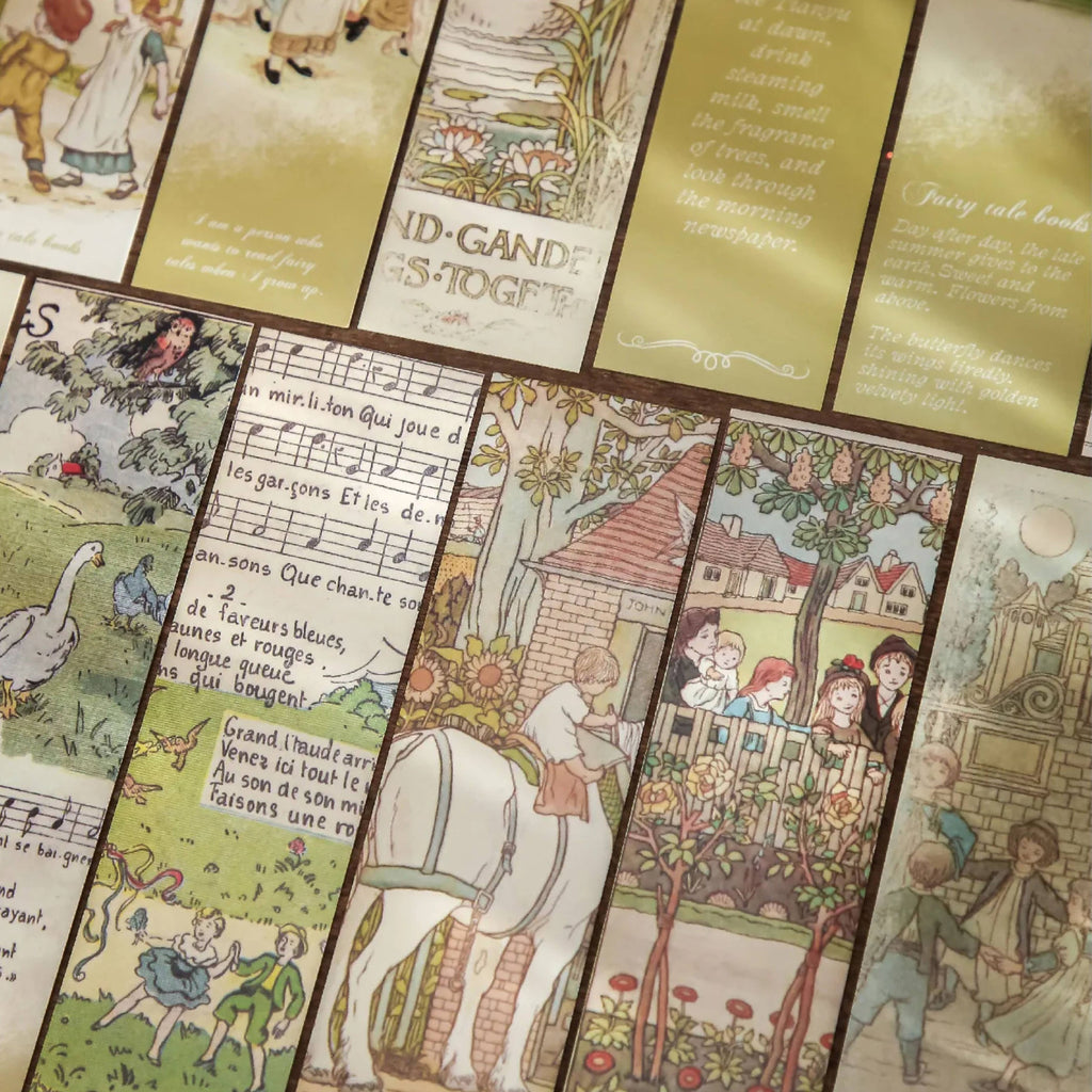 Whimsical Fairy Tale Bookmarks – Vintage Style Collectible