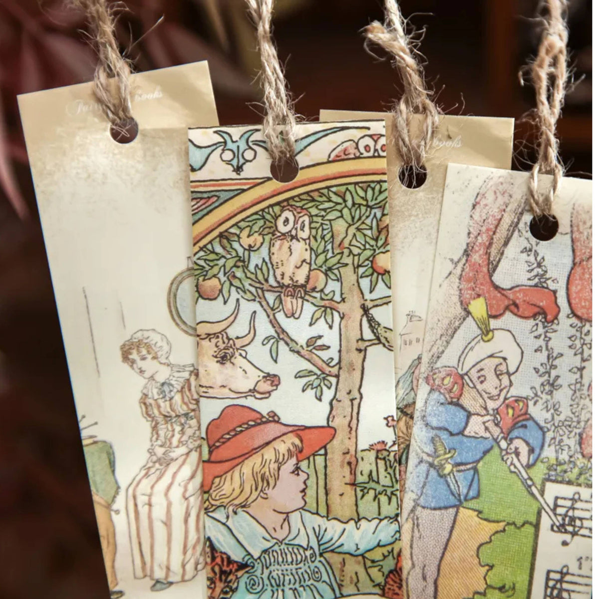 Whimsical Fairy Tale Bookmarks – Vintage Style Collectible