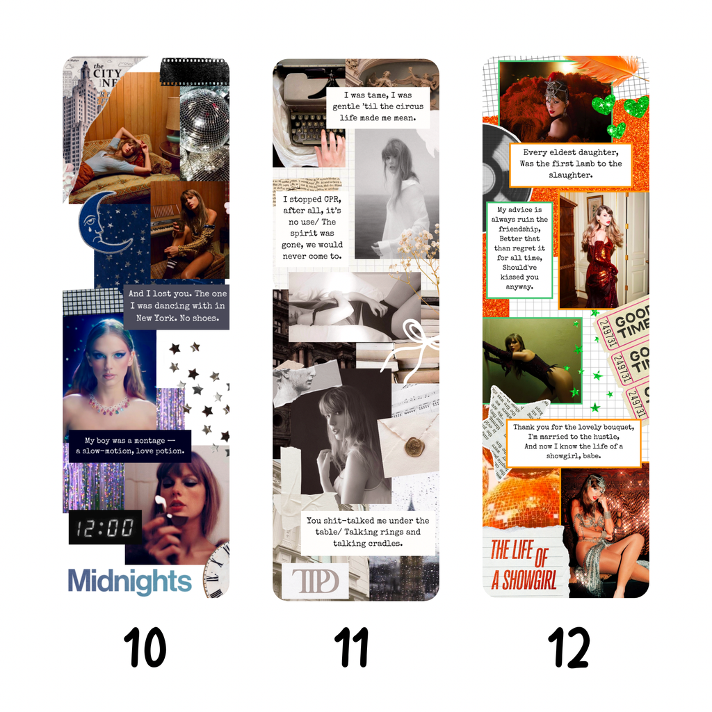Musical Collage Bookmarks