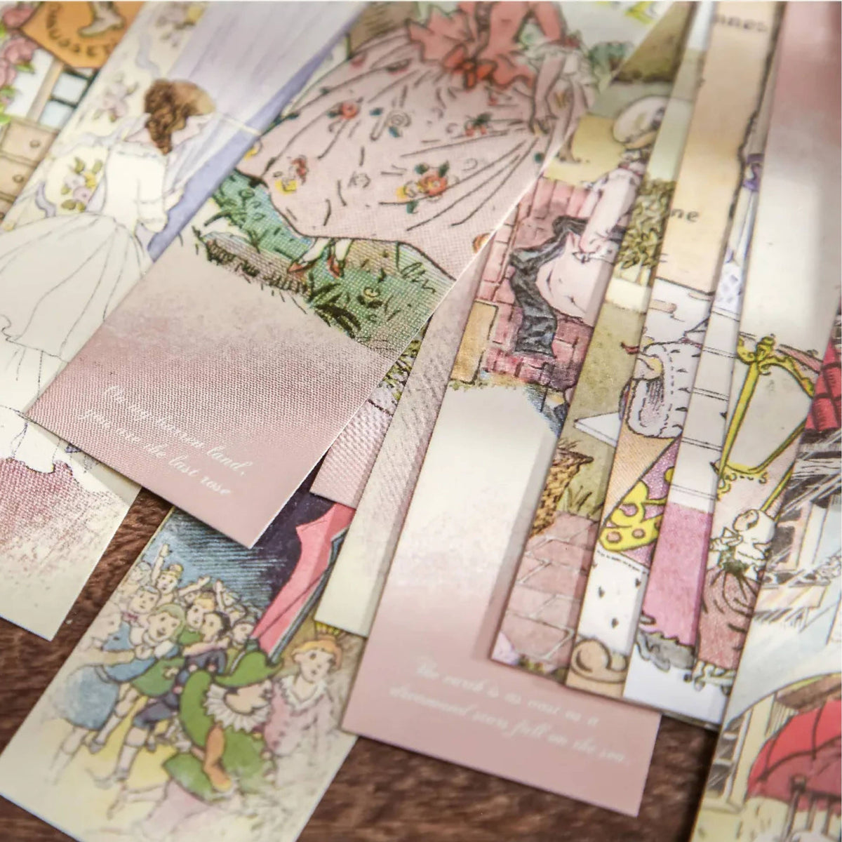 Whimsical Fairy Tale Bookmarks – Vintage Style Collectible
