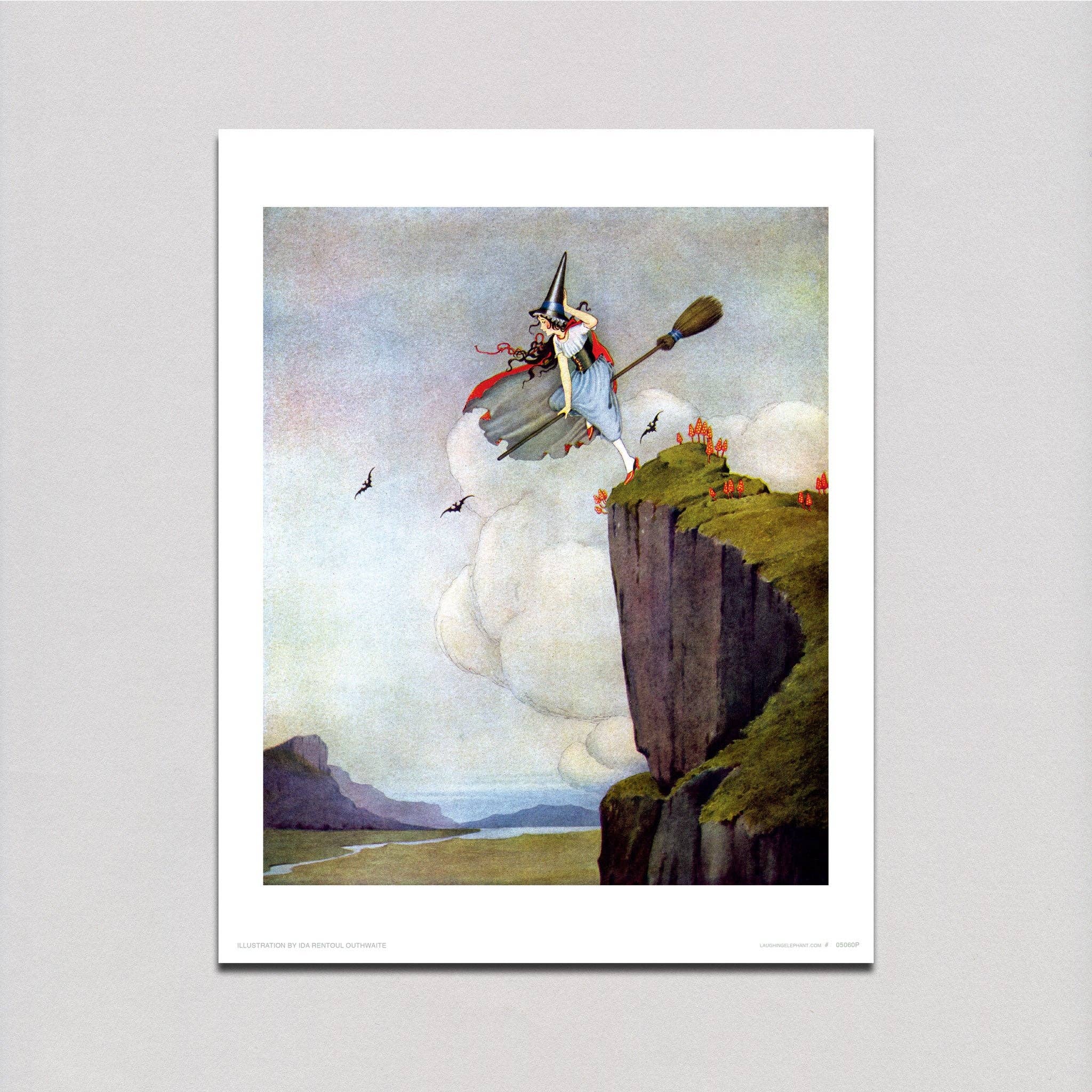 Witch Taking Flight - Witches Print