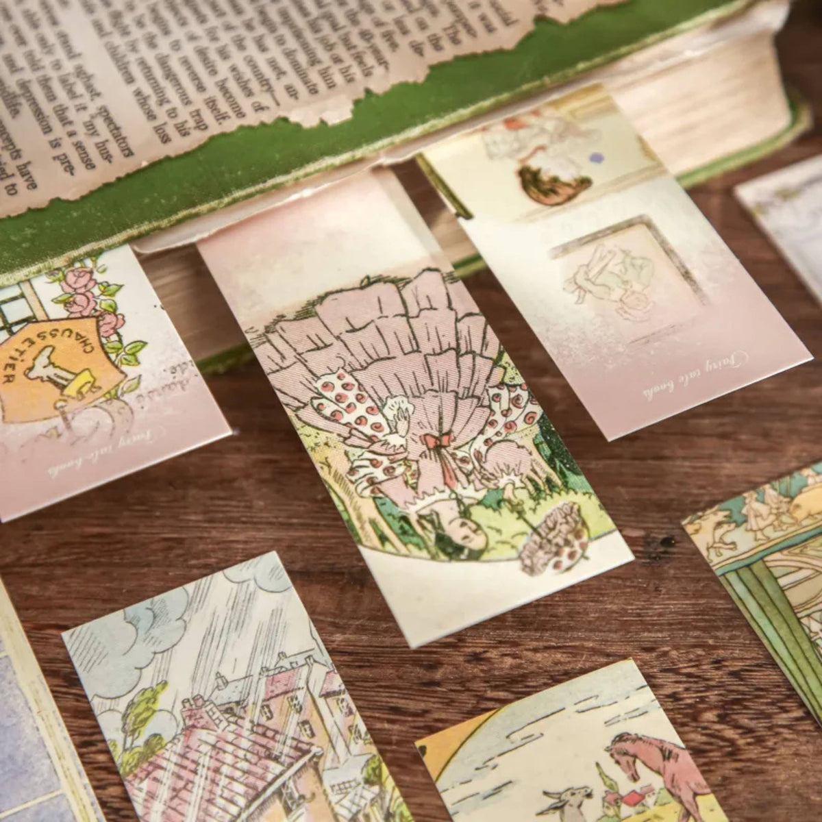 Whimsical Fairy Tale Bookmarks – Vintage Style Collectible