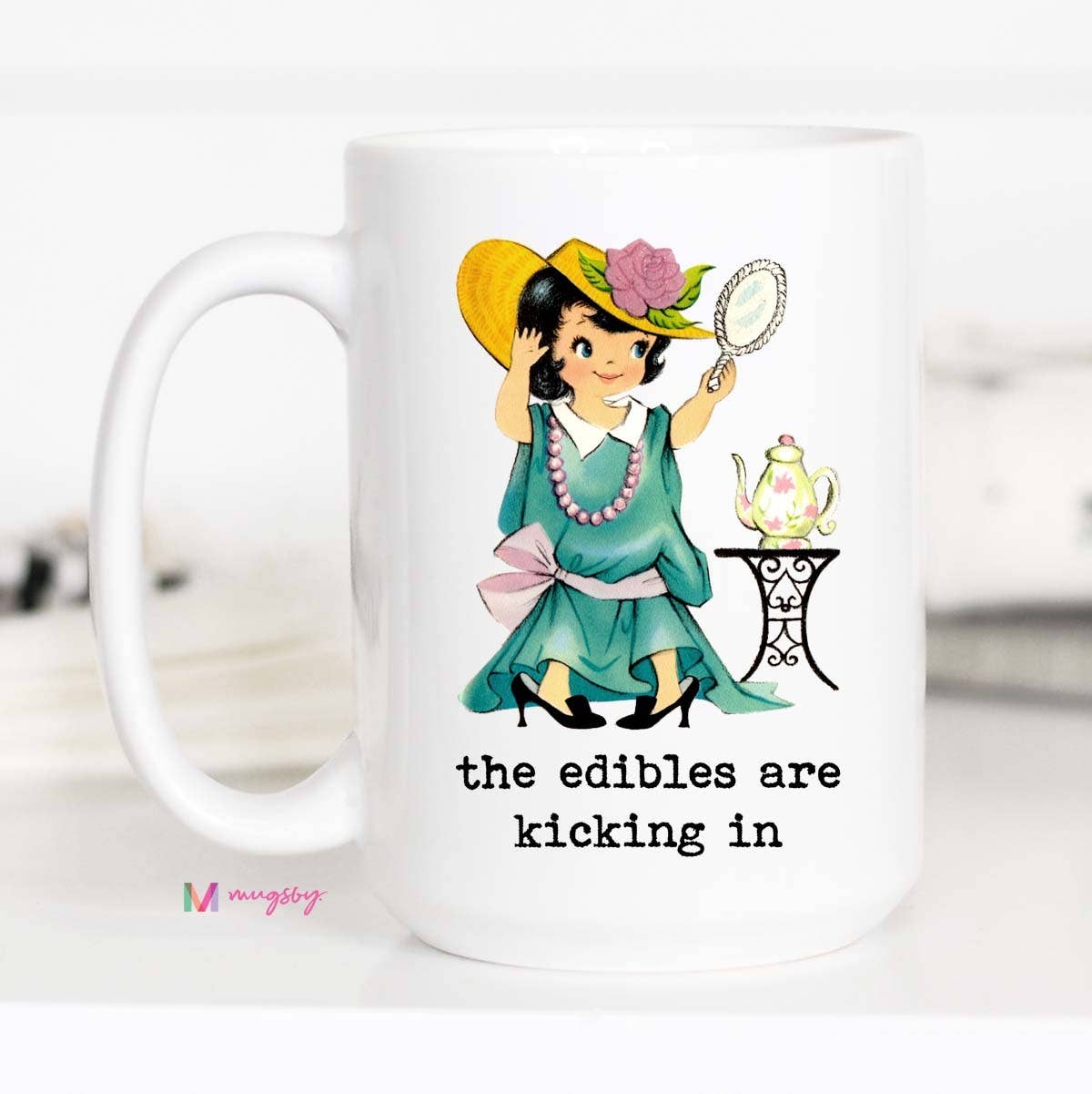 The Edibles are Kicking In Funny Coffee Mug