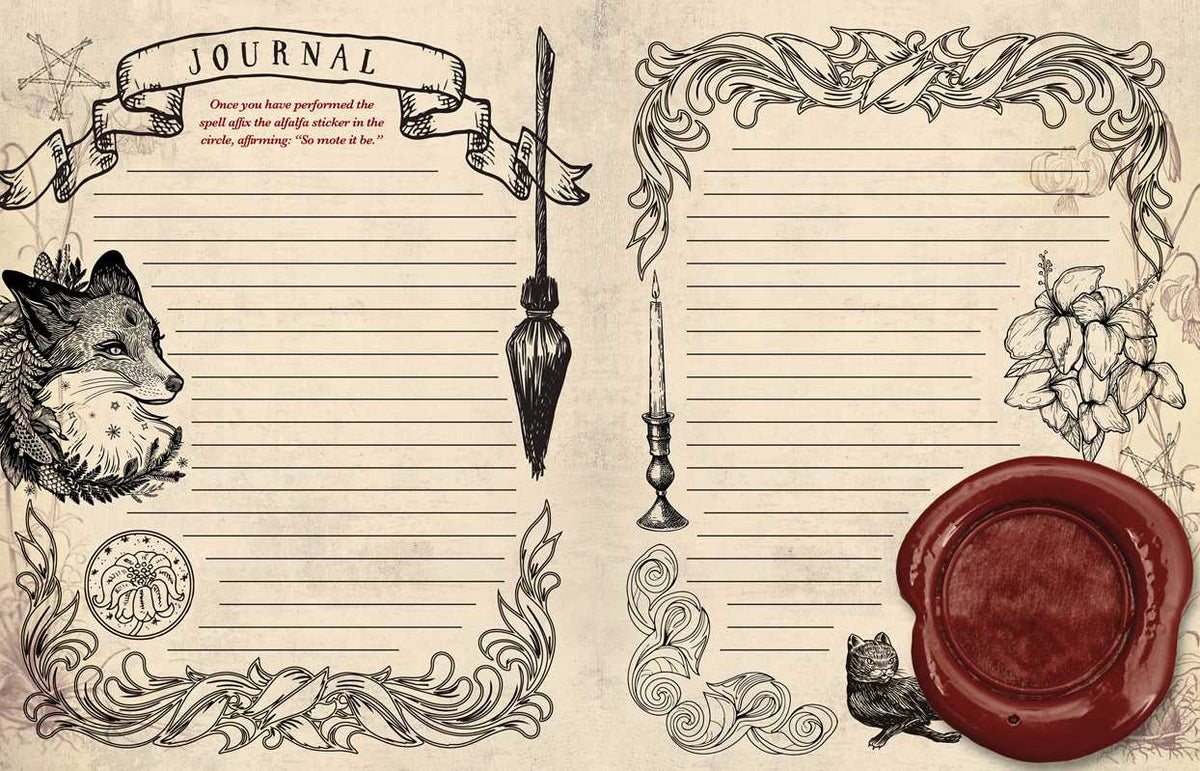 Witch's Magickal Spellbook by Priestess Moon