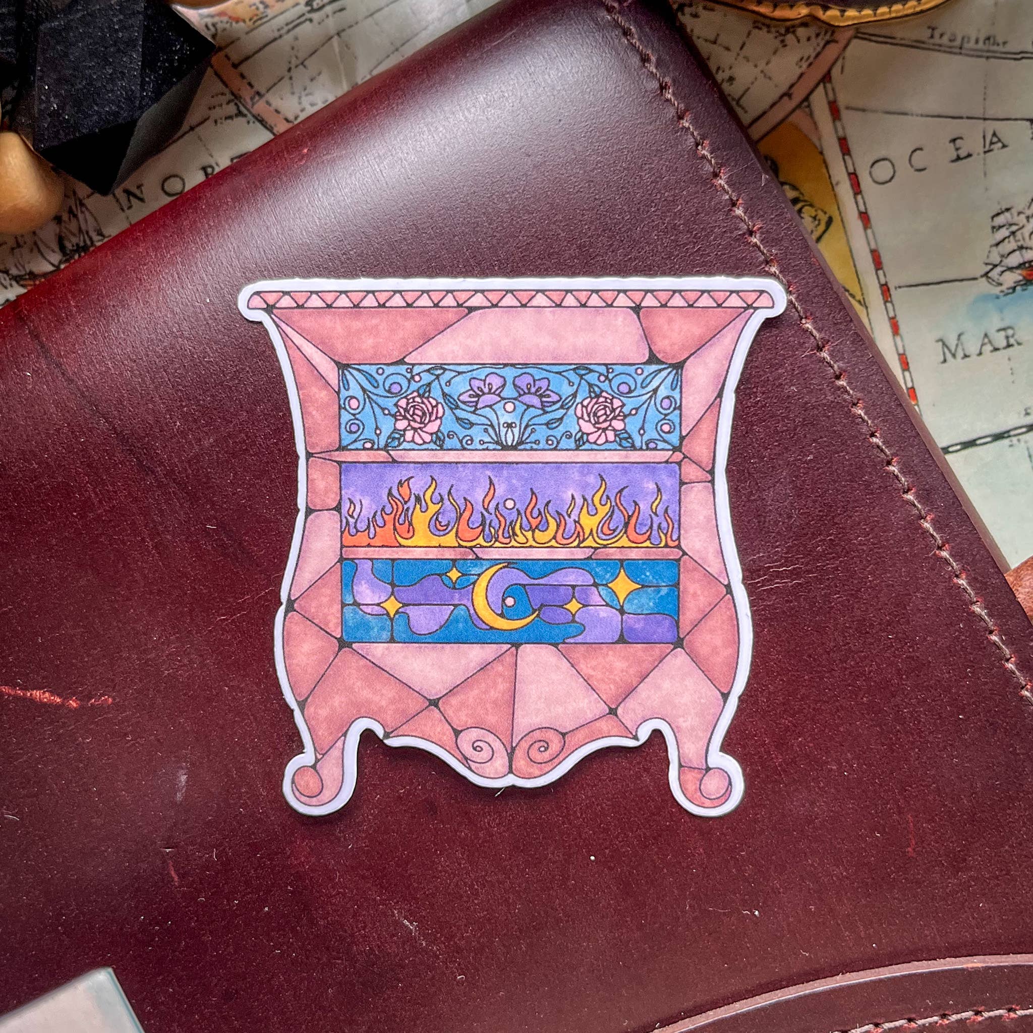 ACOTAR Dresser Bookish Sticker Romantasy Gift Kindle Sticker
