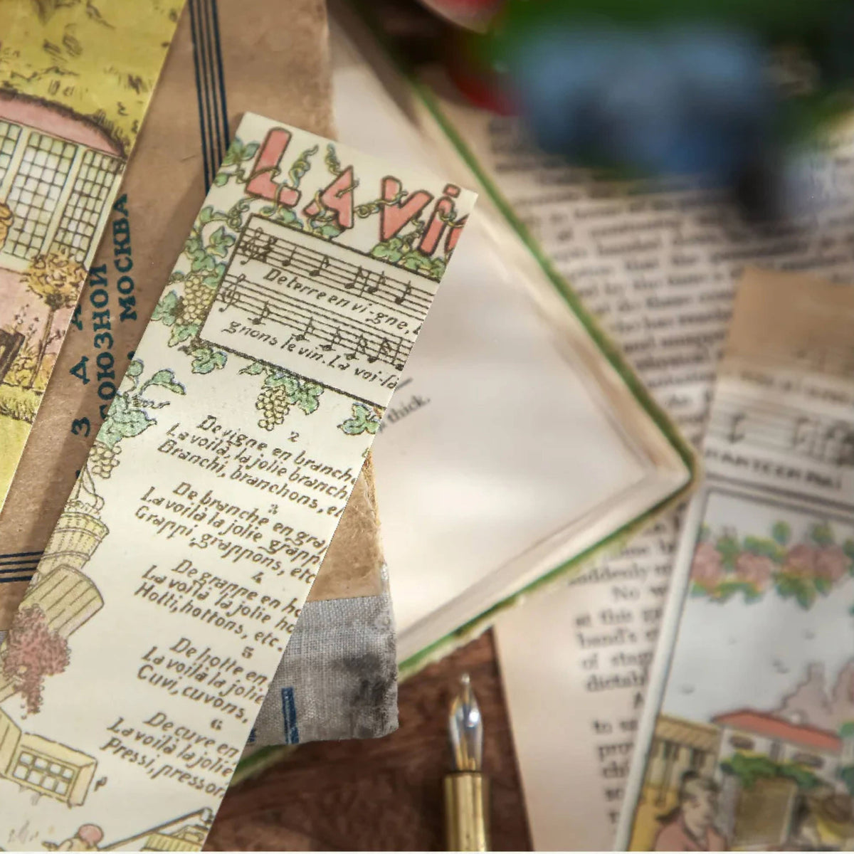 Whimsical Fairy Tale Bookmarks – Vintage Style Collectible