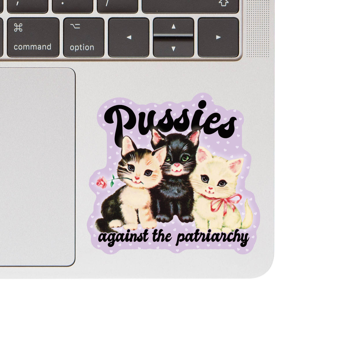 Feminist Rights Cat Patriarchy High Quality Vinyl Sticker