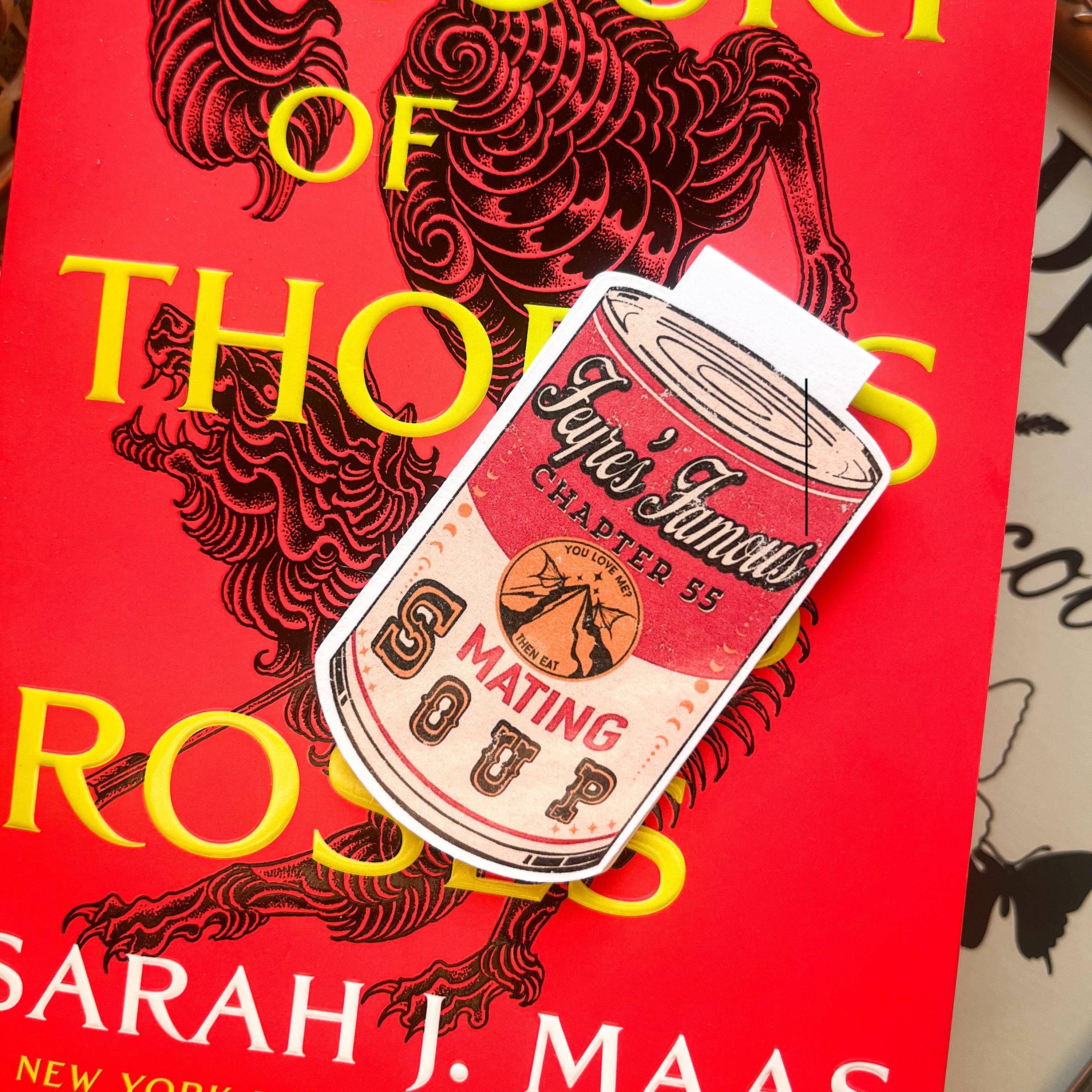Magnetic Bookmark Feyre Soup Chapter 55 - ACOTAR Gift Merch