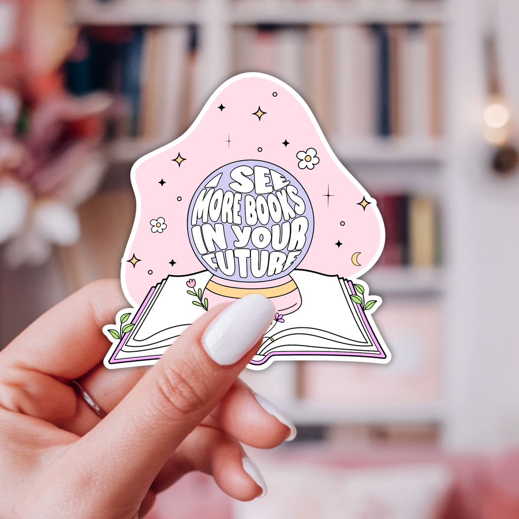 Bookish Fortune Teller Sticker 