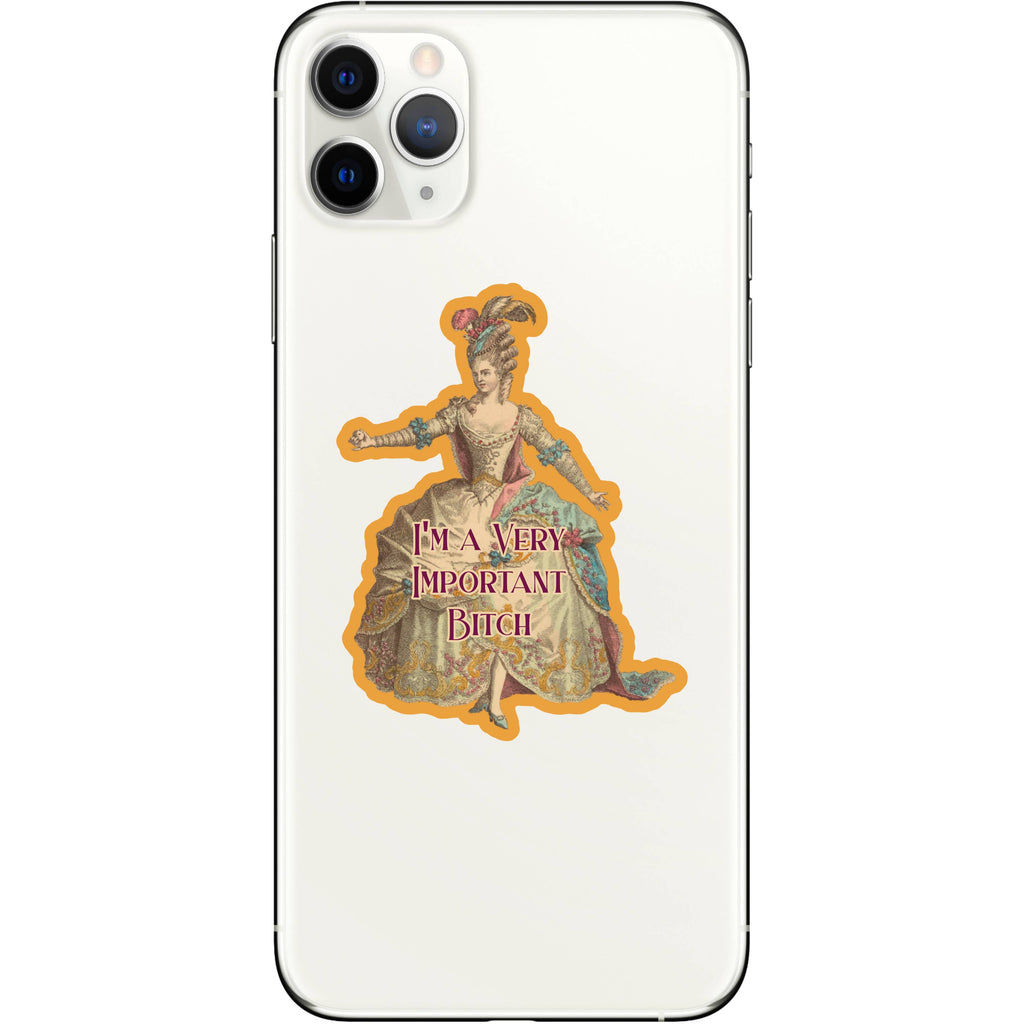 Victorian Woman Funny Swear High Quality Vinyl Sticker