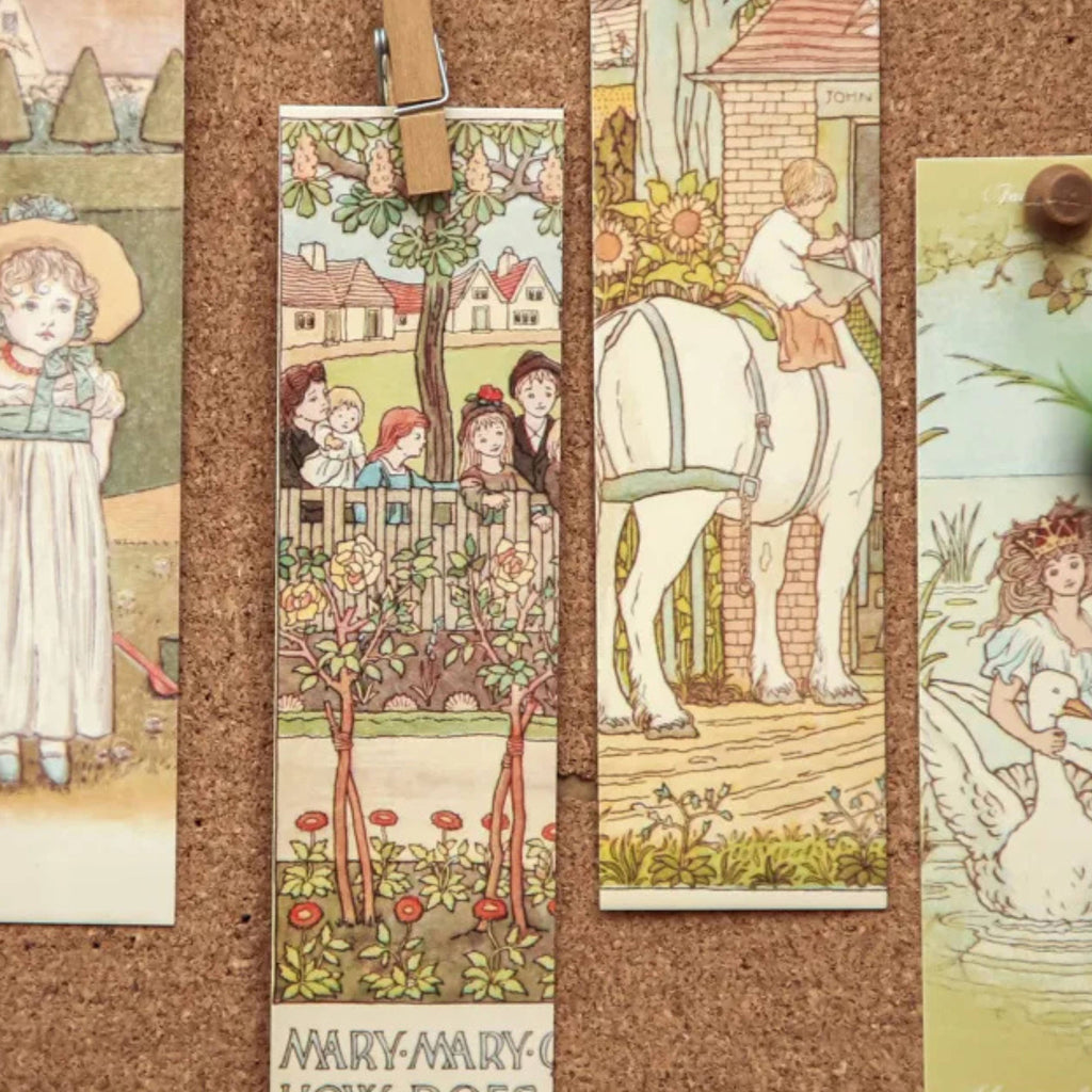 Whimsical Fairy Tale Bookmarks – Vintage Style Collectible