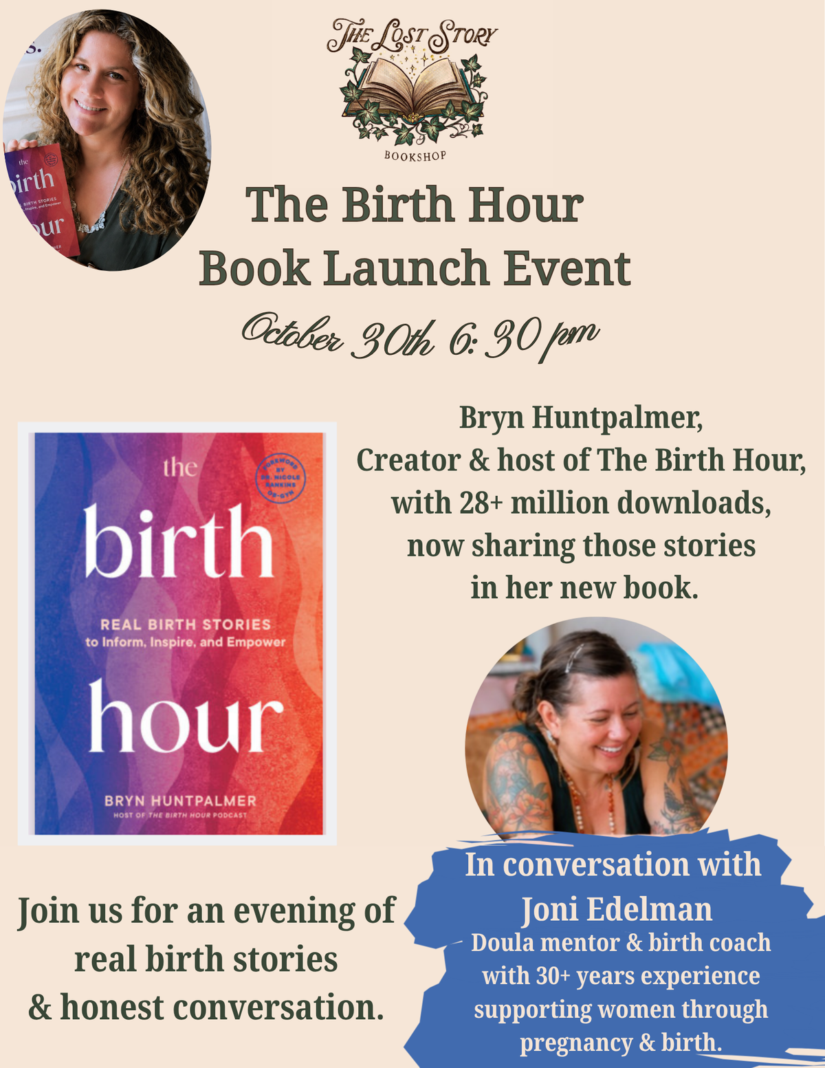 The Birth Hour Event (Book Purchase Optional)