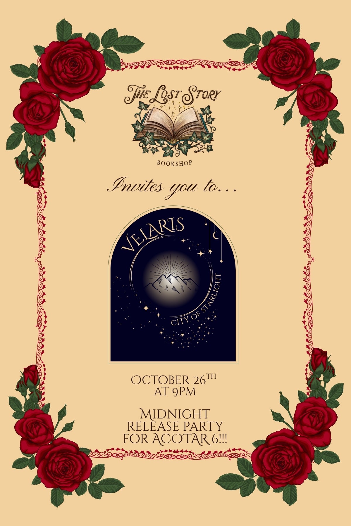 MIDNIGHT RELEASE PARTY OF ACOTAR 6