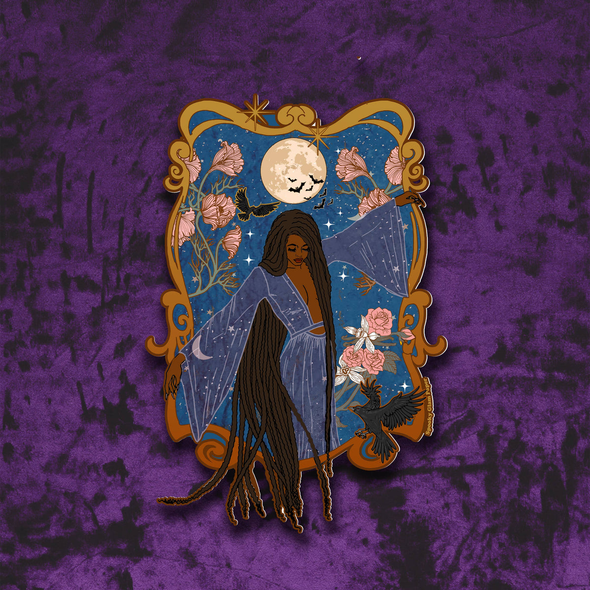 Moonlit Enchantress Sticker