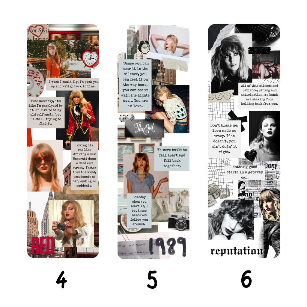 Musical Collage Bookmarks