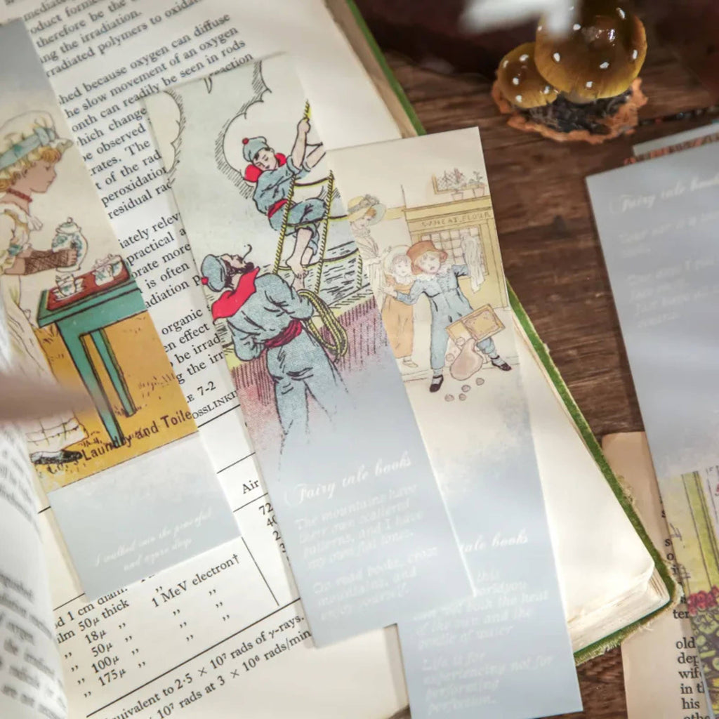 Whimsical Fairy Tale Bookmarks – Vintage Style Collectible