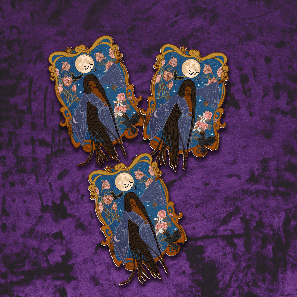Moonlit Enchantress Sticker