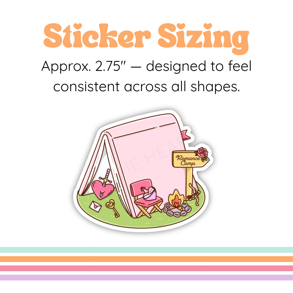 Romance Camp Sticker | Romance Reader