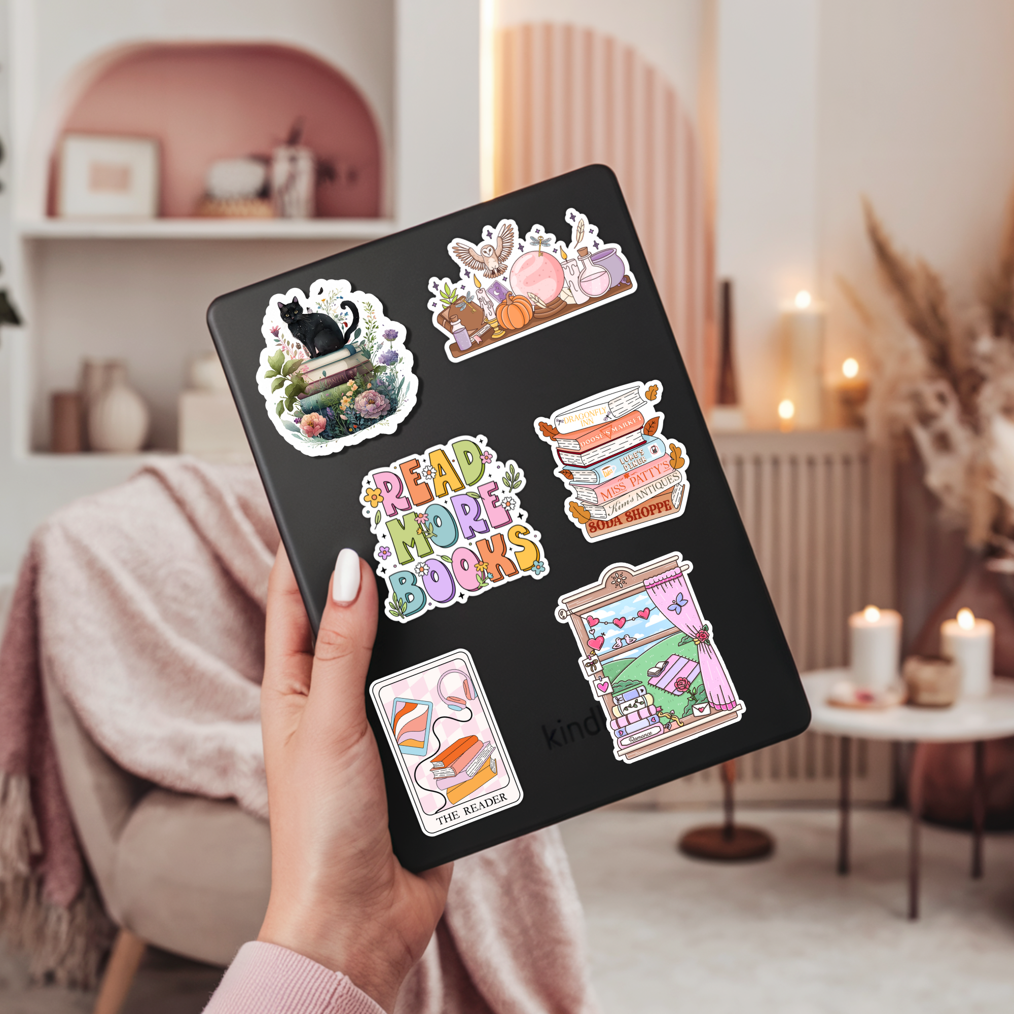 Window Into Romance Sticker | Bookish Romance