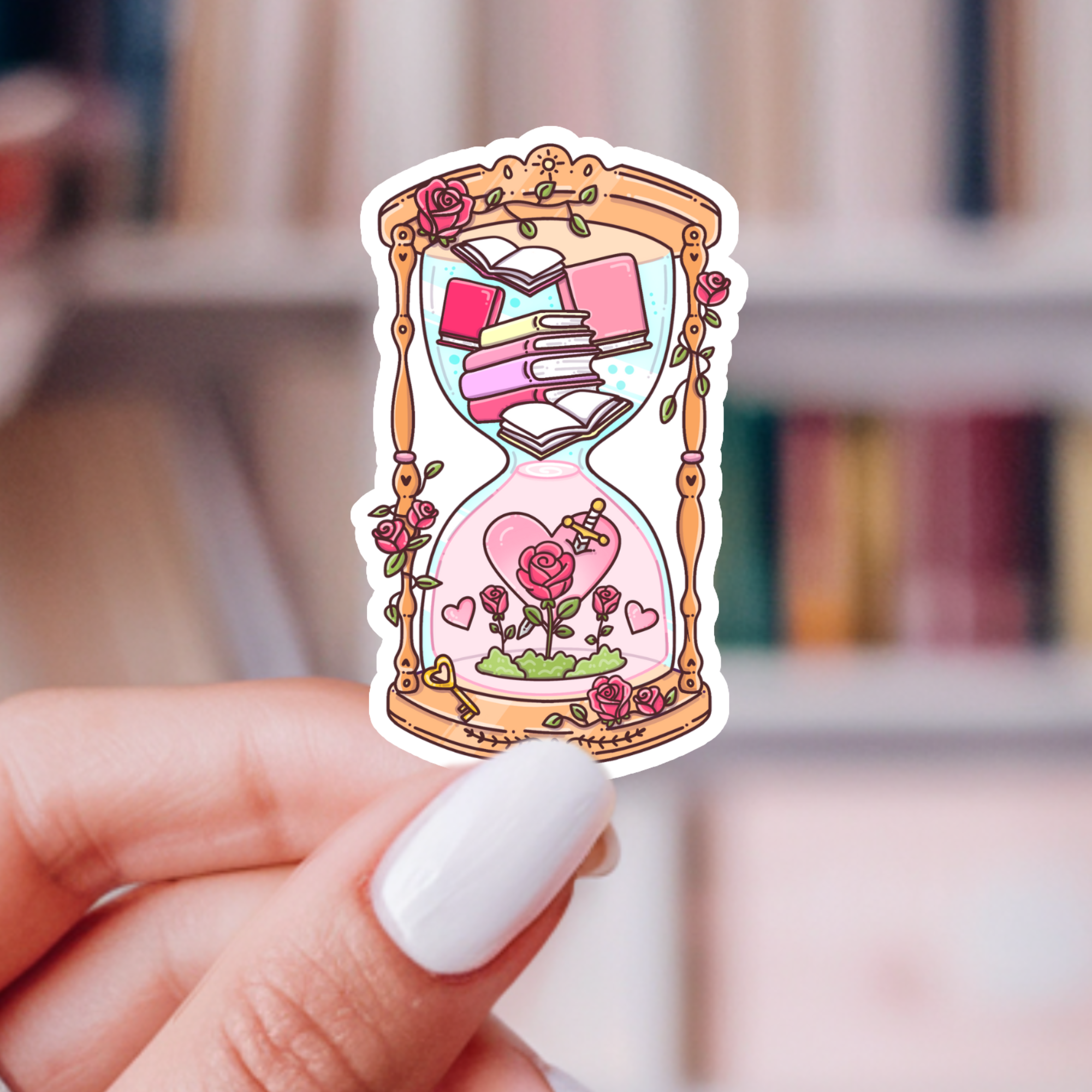 Timeless Romance Sticker | Bookish Romance