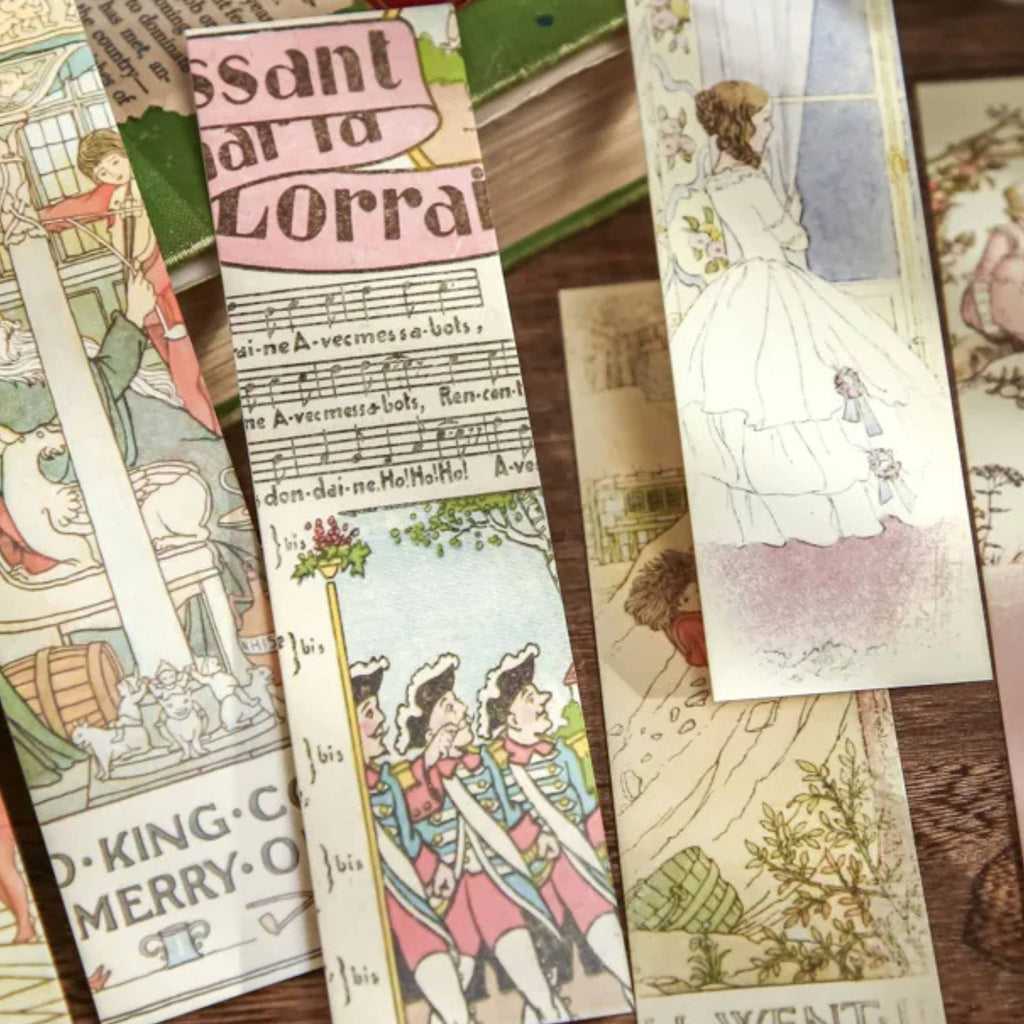 Whimsical Fairy Tale Bookmarks – Vintage Style Collectible